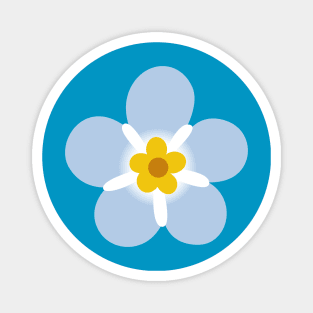 Forget-Me-Not Magnet